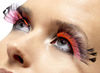 False Eyelashes - Feathered - Black
