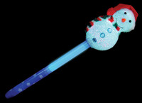 Frosted Snowman LED Wand - Default
