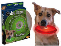Light-Up Dog Frisbee - Green