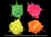 Neon Flower Hair Band - Green