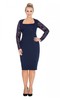 Angelina Dress in Navy