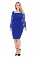 Angelina Dress in Royal Blue