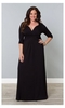 Desert Rain Maxi Dress in Black Noir