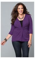 Perfect Pullover Bellini in Grapetini