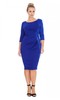 Priscilla Dress in Royal Blue