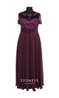 Rare Beauty Dress in Merlot