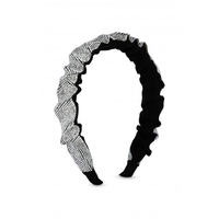 Mood Silver Sparkle Fabric Headband