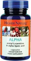 Alpha - (Acertyl-L-Carnitine 250Mg &amp; Alpha Lipoic Acid 100Mg)