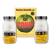 Fat Around The Middle Bundle Pack (Nutri Plus + Amino Plus + Book)