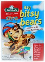 Orgran Gluten Free Itsy Bitsy Bears 175g
