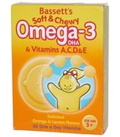 Soft & Chewy Omega 3-DHA & Vitamins ACD & E
