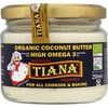 TIANA High Omega 3 Organic Coconut Butter,  Odourless