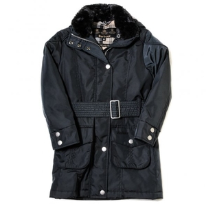 Barbour Girls Navy Outlaw Waterproof Jacket
