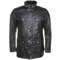 Barbour International Mens Black Duke Waxed Jacket