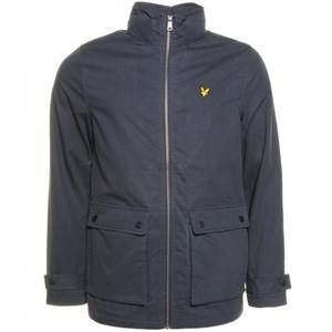 Lyle & Scott Mens New Navy Microfleece Lined Jacket