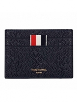 Classic Leather Card Holder Blue