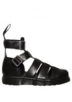 Geraldo Ankle Strap Sandal Black