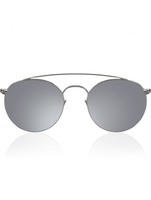 Maison Margiela + Mykita Silver Flash Reflecting Sunglasses