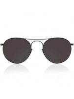 Mykita + Maison Margiela Dark Grey Aviator Sunglasses