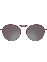 Mykita + Maison Margiela Purple Double Bridge Aviator Sunglasses