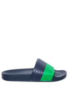 Raf Simons x Adidas Two Tone Adilet Sliders Navy Blue/Green
