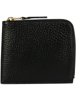 SA3100IC Textured Leather Wallet Black