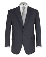 Centaur Big and Tall Blue tonic 1 button suit jacket 54L Blue