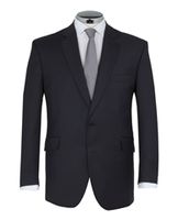 Centaur Big and Tall Plain Navy Suit Jacket 40R Navy