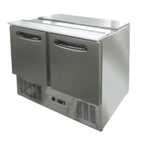 Scanfrost 2 Door Saladette Prep Counter