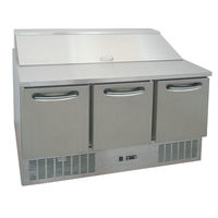 Scanfrost 3 Door Saladette Prep Counter