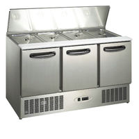 Scanfrost 3 Door Saladette Prep Counter