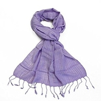 Gorgeous Lilac Plain Womens Scarf Pashmina - Clearance Sale - Pashminas Scarves Shawl - Striped,  Sparkly,  Check - Ladies colourful scarf for women