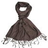 Womens Brown Scarf - Pashminas Scarves - Various patterns,  designs and colours - Striped,  Sparkly,  Checked - Scarf for ladies & girls