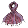 Womens Red and Pink Fashion Scarf - Pashminas Shawls - Various patterns,  designs and colours - Striped,  Sparkly,  Checked - Womens scarf for girls