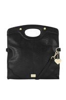 Blake Black Snake Handbag