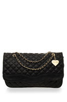 Chelsea Black Quilted Shoulder Bag