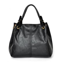 Belted Grommeted Satchel Black