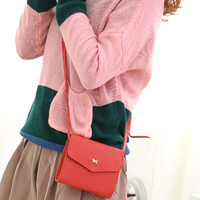 Cat Detail Mini Camera Bag Red - One Size