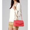 Chain Accent Handbag Pink -One Size