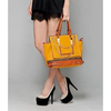 Chain Detail Satchel Yellow - One size