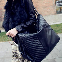 Oversized Quilted Shoulder Bag