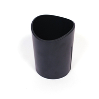 10 x Rexel Zoom Pencil Cup Charcoal Office/Study