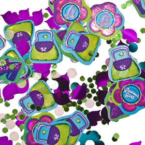 12 x Amscan Party Prismatic Confetti - Glamour Girl
