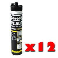 12 x Ceresit PL500 Construction Adhesive - 300ml