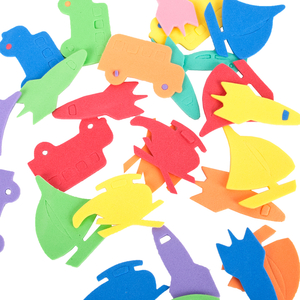 12 x Pritt 3D Travel Foam Pieces - Kids Art - Various Colours