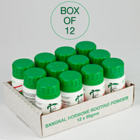 12 x Sangral Hormone Rooting Powder - 50g Each