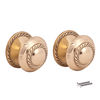 2 x Antique Cupboard Door Knobs - Gold