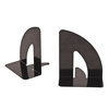 2 x Avery Small Metal Bookends - Black