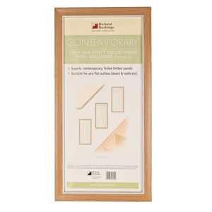 2 x Richard Burbidge Timber Panel Mouldings - Light Oak Effect