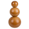 2 x Swish Curtain Pole End Finials - 28mm - 3 Tiered Balls